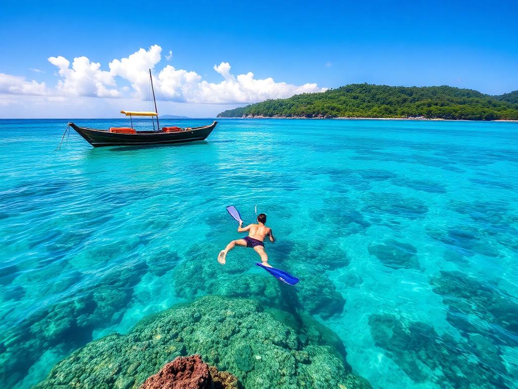Snorkelling in Bali